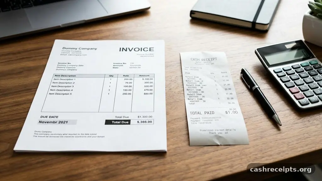 Cash Receipt vs Invoice: What Is the Difference?